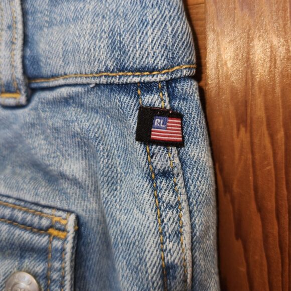 Polo Co. Ralph Lauren Straight Leg Denim Jeans Women Size 8 Cotton Spandex - Picture 8 of 10